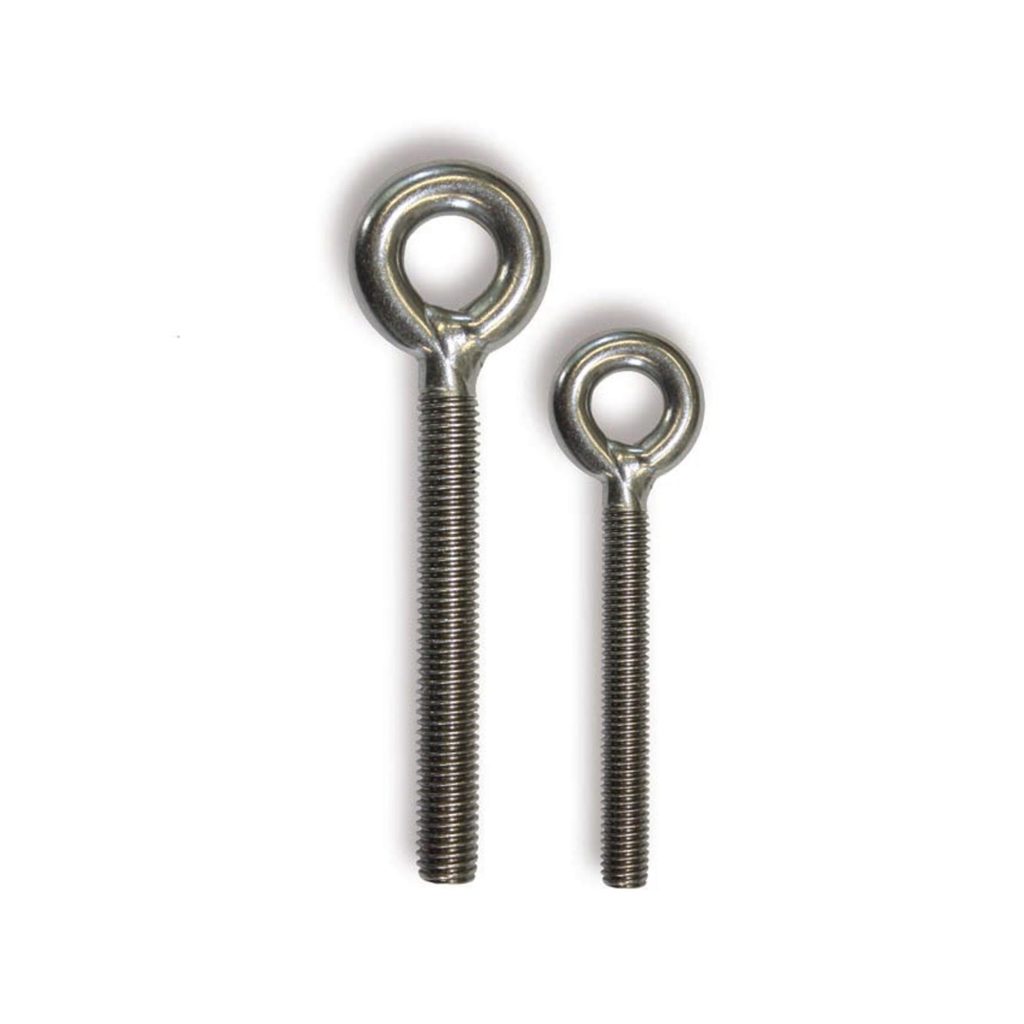 Bulloni A Occhio In Acciaio Inox 304 Filettatura Metrica M3-M24 – Vari Modelli Gambo Corto/lungo
